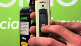 How to Calibrate PH Pens  Greens Hydroponics Tutorial [upl. by Eldnik]