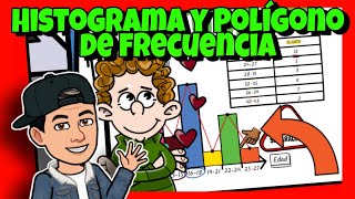 🔴 Representación de datos HISTOGRAMAS y POLÍGONOS de FRECUENCIAS [upl. by Assilim]