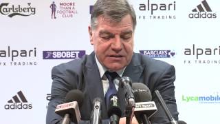 Sam Allardyce slams squealing Chico Flores [upl. by Ffirahs817]