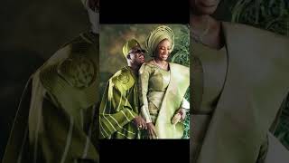 YORUBA WEDDING OUTFITS FOR COUPLES latestafricaoutfits yoruba viralreels [upl. by Nohsauq]