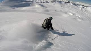 Cem Freeride skiing the backside of Grimentz and Zinal with Ski Zenit [upl. by Otrebcire]