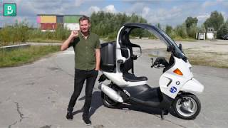 BMW C1 review Weird or Wonderful Ahead of its time DeMuro style review [upl. by Tneciv846]