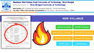 BTech Makaut 1st Semester Syllabus Explained🔥For All Branches😱 makaut 1styearsyllabus [upl. by Lehte]