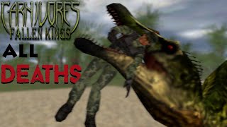 Carnivores Fallen Kings MEE beta 2 all death animations [upl. by Aloise]