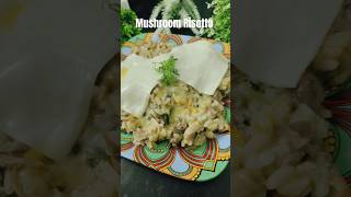 Mushroom Risotto The BEST Creamy Risotto Recipe shorts food shortsfeed asmr short trendingyt [upl. by Anaicilef126]