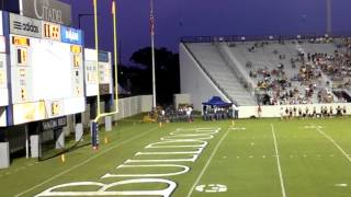 Citadel Football  cannon firing after a field goal [upl. by Nagle150]