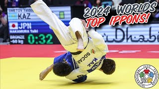 TOP IPPONS  Judo World Championships 2024 [upl. by Hort]