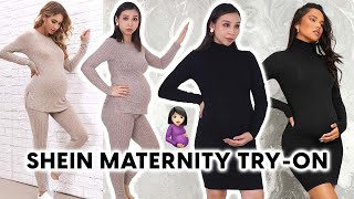 SHEIN Maternity Try On Haul not what I expected [upl. by Aniram]