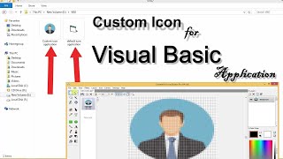 how to change icon of application in visual basic [upl. by Jegar]