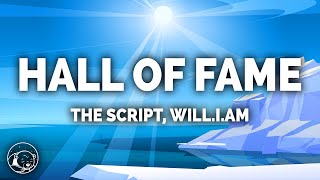 The Script William  Hall of Fame Lyrics Sped Up [upl. by Hanzelin]