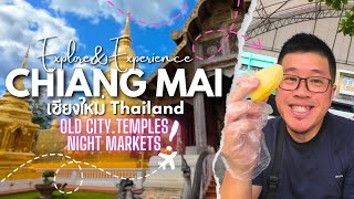 HISTORICAL CITY  Chiang Mai Thailand Ep 3  Old City amp Temples Tour  Chinatown  Night Markets [upl. by Aria768]