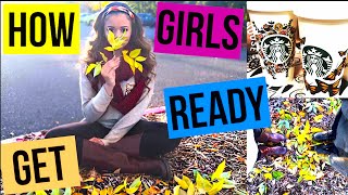 How Girls Get Ready For Fall  Krazyrayray [upl. by Seuqramed]