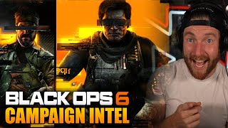 Call of Duty Black Ops 6 Campaign Intel Inkslasher Reacts [upl. by Namlak665]