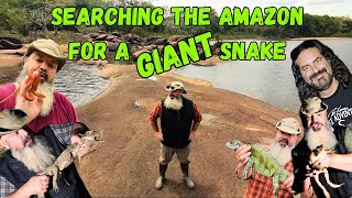 Finding a Newly Discovered Species of Giant Snake in the Amazon Jungle Part 1 [upl. by Eceinehs]