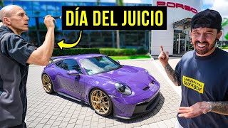 PORSCHE INSPECCIONA EL GT3 DESTROZADO QUE ACABO DE RECONSTRUIR [upl. by Rihaz]