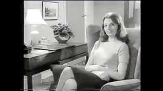 Christine Keeler 1960s screen test [upl. by Suired]