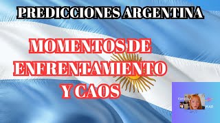 predicciones ARGENTINA MOMENTO DE ENFRENTAMIENTO Y CAOS tarot argentina astrologia [upl. by Dilly]