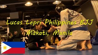 BJJ Roll Narrated  Lucas Lepri Philippines BJJ Makati Metro Manila [upl. by Tedmann813]