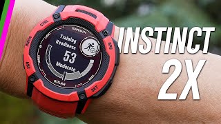 Garmin Instinct 2X InDepth Review  Fenix 7X Features on an Instinct [upl. by Nytnerb]