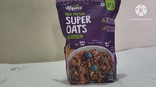 Alpino High Protein Super Oats Chocolate 🍫 [upl. by Kean]