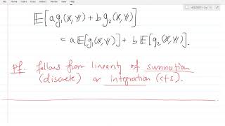 451 F20 Lecture 17  Bivariate Expectation and Conditional Distributions [upl. by Airdnua]