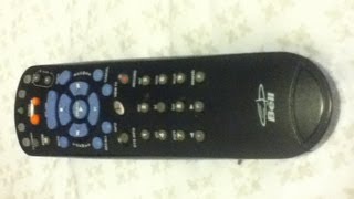 How to program Bell tv remote [upl. by Cailean]