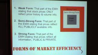 Grade 12 Finance  Efficient Market Hypothesis [upl. by Yila]