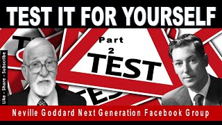 Test It for Yourself Part 2 – Lindell Student of Neville Goddard [upl. by Gleich]