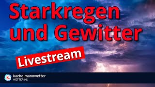 Unwettergefahr durch Gewitter und ergiebigen Regen [upl. by Woll]