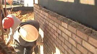 Moisture Management in Residential Construction Series  Brick Installation Drainage Cavity Wall [upl. by Aicire]