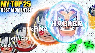 TOP 25 MOMENTS OF AGARIO LEGEND [upl. by Kenlay577]