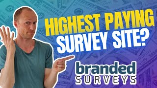 Branded Surveys Review – Highest Paying Survey Site Yes for Some [upl. by Eigna]