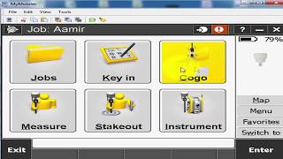 How to Compute the Subdivide a Line in Segments or in FIx Length with Trimble TSC3 in UrduHIndi [upl. by Amadeo]