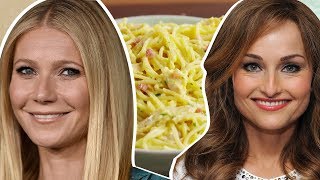 Giada De Laurentiis Vs Gwyneth Paltrow Whose Carbonara Is Better [upl. by Dominus]