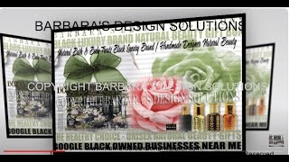 Natural Beauty Gifts Luxury Botanical Garden Signature blackownedbusiness blackluxurybrand flower [upl. by Farrar]