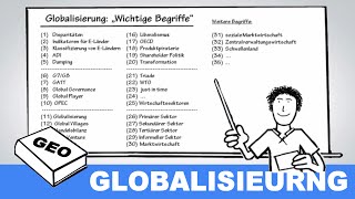 Geovokabeln Globalisierung  Erdkundeunterricht  Geographieunterricht [upl. by Aicad]