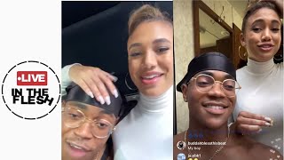 MICHAEL RAINEY JR amp PAIGE HURD FLIRTING ON LIVE FROM POWER BOOK II GHOST  LITF [upl. by Willin]