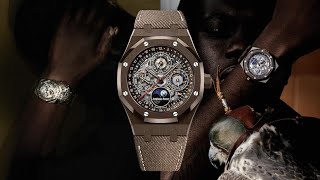 Travis Scott AP Royal Oak Perpetual Calendar Openworked ‘Cactus Jack’ LERefe 26585CMOOD301VE01 [upl. by Hermann]