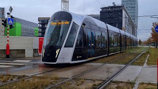 Tramway Luxembourg  Parlement Européen [upl. by Takara]