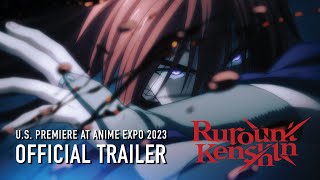 Rurouni Kenshin  US PREMIERE AT ANIME EXPO 2023 [upl. by Shanly]