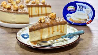 Cheesecake cu caramel sarat fara coacere  JamilaCuisine [upl. by Sineray]