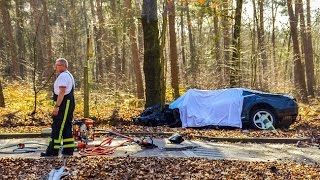 Dodelijke eenzijdig ongeval Bergstraat Loon op Zand [upl. by Eelannej]