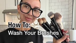 How To quotWash Your Makeup Brushesquot [upl. by Boyes86]