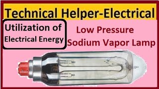 Utilization Illumination Low pressure Sodium Vapor Lamp Leakage transformer U tube HPSVL Neon [upl. by Dupin]