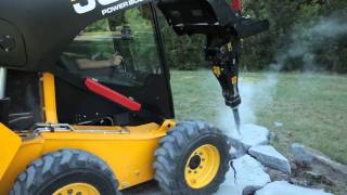 JCB Skid Steer Breaker Attachment [upl. by Ettenor]