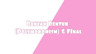 Banyak Bentuk Polymorphism amp Final [upl. by Rosalinde]