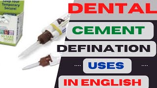 Dental cement videoDental cement TeluguApplying Dental CementDental Cement UV lightDental cement [upl. by Landes789]