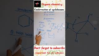 conformers of cyclohexanechair formtwist boatboatamp half chair form [upl. by Yorztif33]