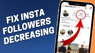 How To Fix Instagram Followers Decreasing Problem 2023 [upl. by Alleahcim303]