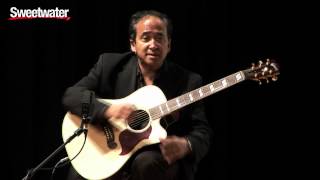 Sweetwater Guitar Month  Gibson Songwriter Deluxe Studio Acousticelectric Guitar Demo [upl. by Milda]